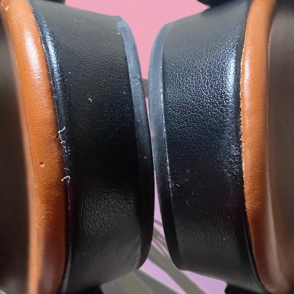 SOLD Jessica Simpson Jozie Stud Wedge Sandals Sz 7 - Picture 7 of 10